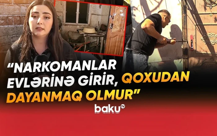 Suraxanıda sakinlərin həyatı cəhənnəmə dönüb: Qorxu içindədirlər - VİDEO