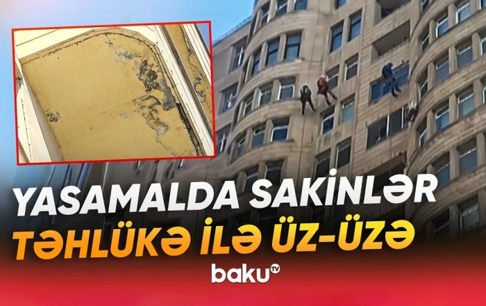 Yasamalda qorxulu vəziyyət: "Məktəblər açılana qədər həll edilməsə..." - VİDEO