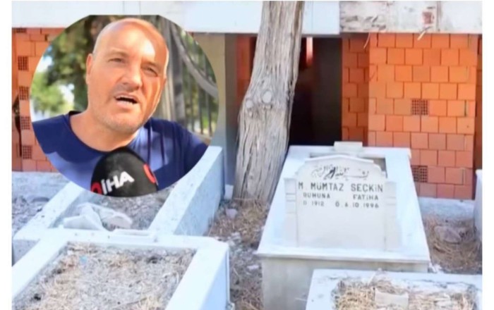 Türkiyədə qəbiristanlığın içində bina tikib satırlar   -