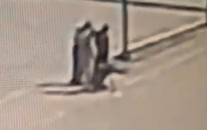 Bakıda düz xətti qırıq-qırıq xəttə çevirənlər kameraya düşdülər - Video