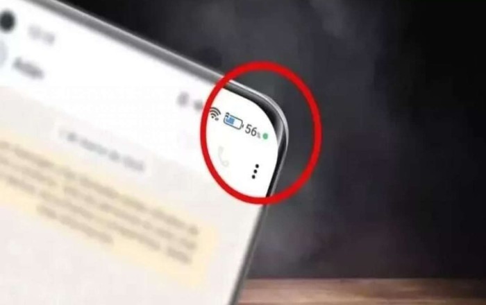 Telefonun ekranındakı yaşıl və narıncı nöqtələr nəyi bildirir?