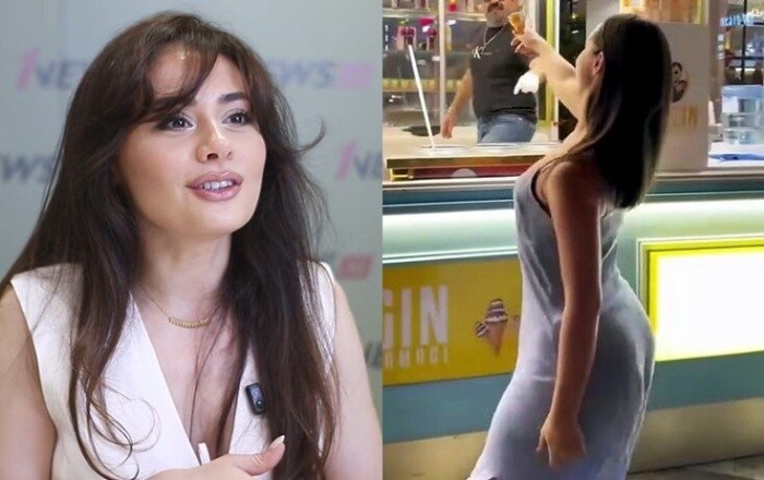 “Avroviziya” təmsilçimiz Bakıda dondurmaçının önündə rəqs edənləri qınadı - Buna baxmayın