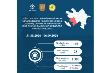 ANAMA: over 1,500 mines and unexploded ordnances neutralized over past week