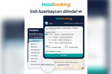 “Halalbooking” artıq Azərbaycan dilində