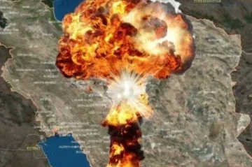 İranın Xark adasında partlayışlar eşidilir