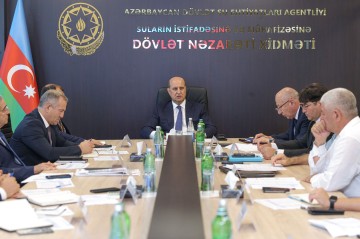 Şirvan suvarma kanalının yenidən qurulması ilə bağlı görülən işlər nəzərdən keçirildi -