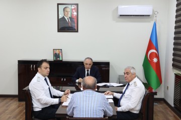 Baş prokuror Şamaxıda vətəndaşları qəbul etdi -