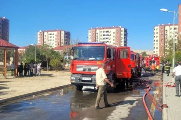 В Мингячевире произошёл пожар в многоэтажном доме