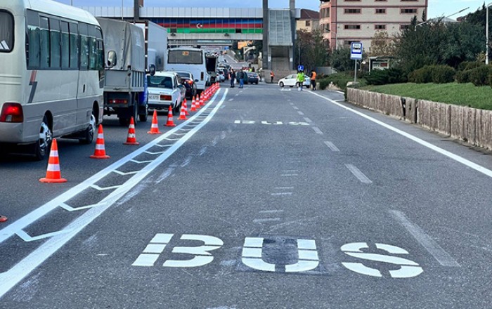 Bu avtobus zolağının qüvvədəolma vaxtı -