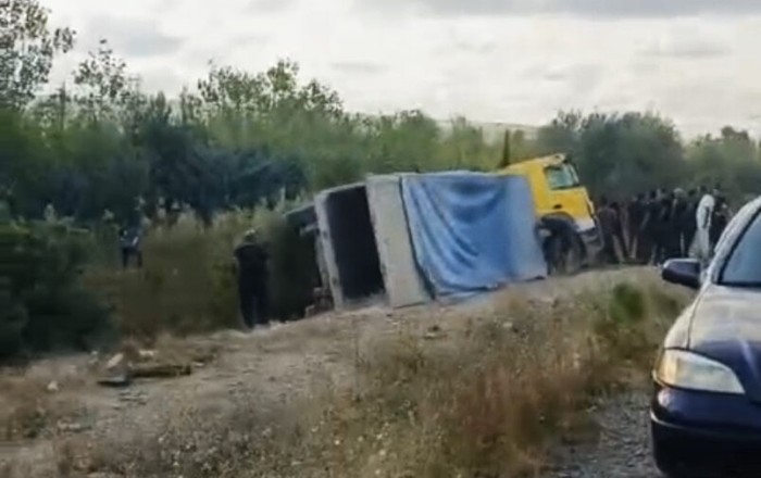 Siyəzəndə ağır qəza oldu
