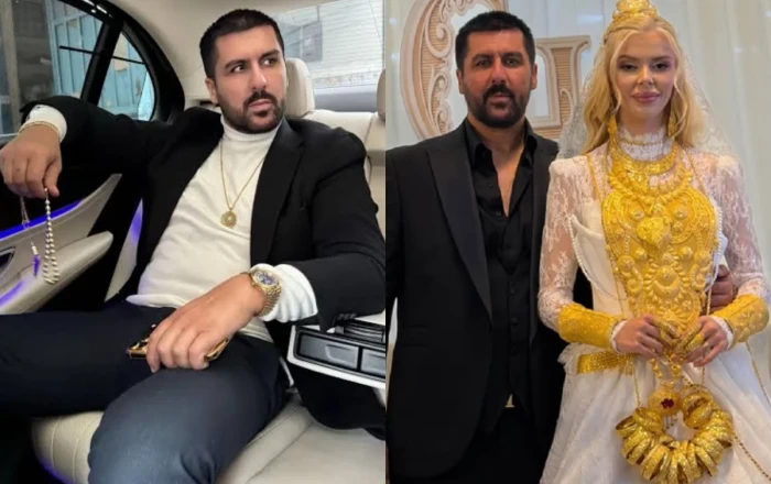 Türkiyədə dəbdəbəli toy edən "Vanlı Kara Haydar" saxlanıldı: Məclisdə taxılan qızıllar araşdırılır - FOTO - VİDEO