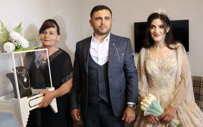 Xocalının Seyidbəyli kəndində ilk toy: Qazi evlənir - FOTO
