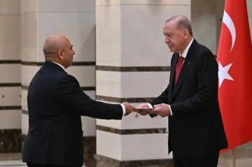 Azerbaijan's new ambassador presents credentials to Erdogan