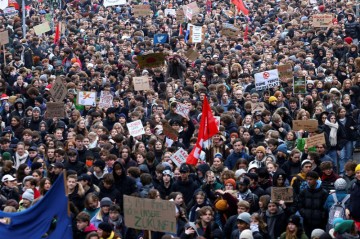 В Германии 45 тысяч студентов вышли на протесты