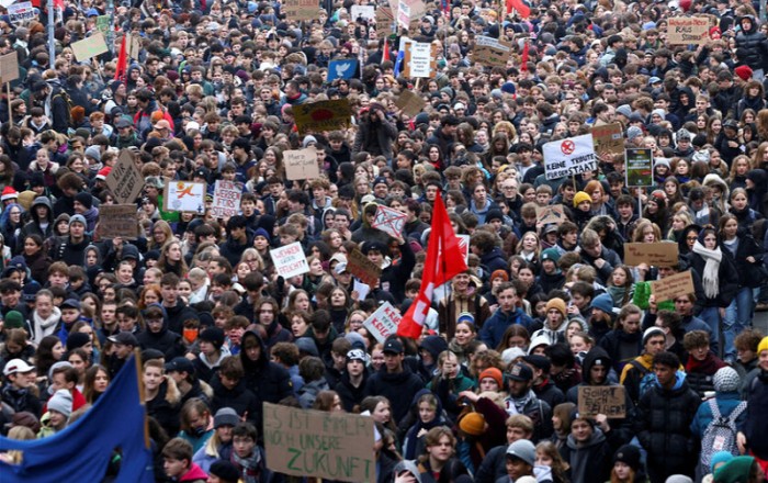 В Германии 45 тысяч студентов вышли на протесты