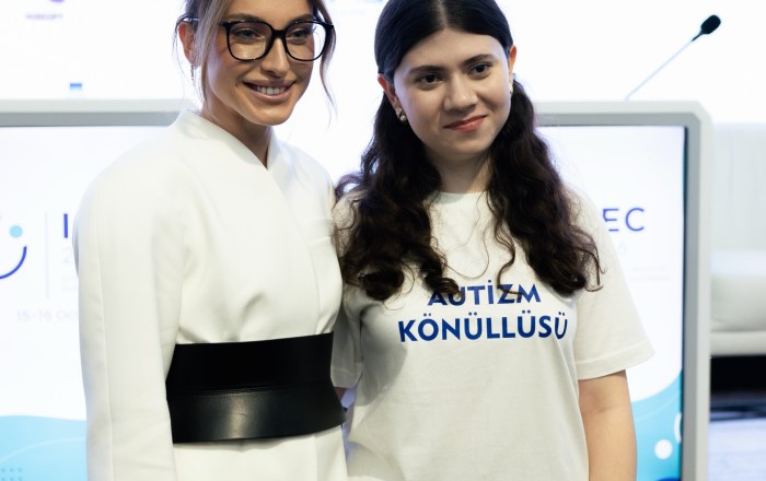 Alyona Əliyeva I Beynəlxalq İnklüziv Məşğulluq Konfransında -
