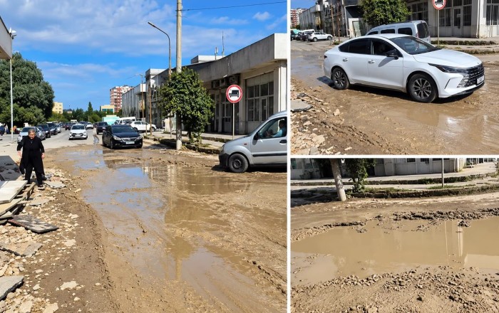Sumqayıtda kanalizasiya xəttinə görə qazılan yol niyə bərpa olunmur? –