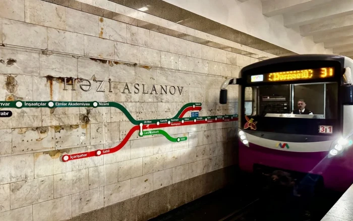 Metroda "qırmızı xətt" üzrə qatarlar əvvəlki qaydada hərəkət edəcək