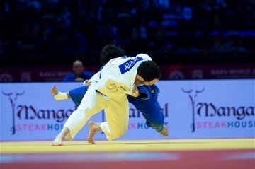 Азербайджанский дзюдоист Ахмед Юсифов стал чемпионом мира - ВИДЕО