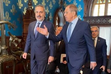 Fidan meets Lavrov in Baku - Photo