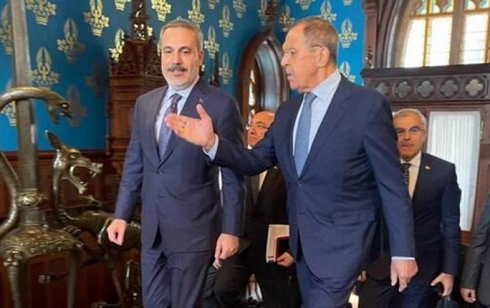 Fidan meets Lavrov in Baku - Photo