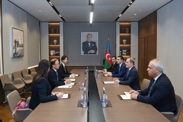 Ceyhun Bayramov Vatanabe Katsuya ilə görüşdü