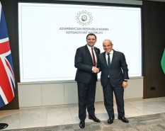 Mikayil Jabbarov meets UK trade minister Lord Anas Sarwar