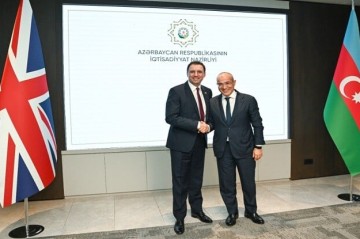 Mikayil Jabbarov meets UK trade minister Lord Anas Sarwar