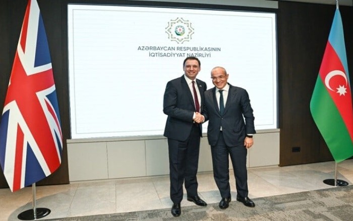 Mikayil Jabbarov meets UK trade minister Lord Anas Sarwar