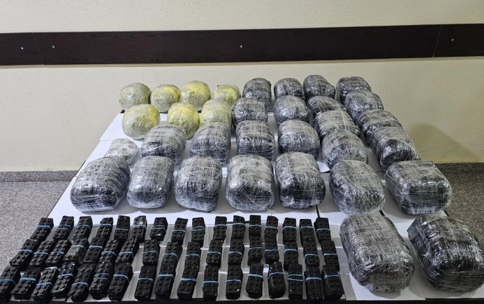 İrandan Azərbaycana 35 kiloqram narkotikin keçirilməsinin qarşısı alındı