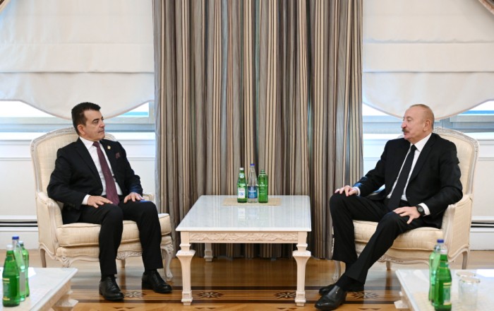 President Ilham Aliyev received ICESCO Director-General