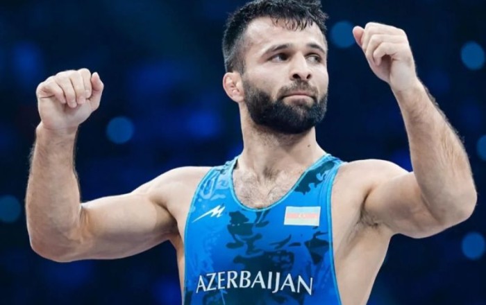 Азербайджанский борец Эльдениз Азизли стал пятикратным чемпионом мира