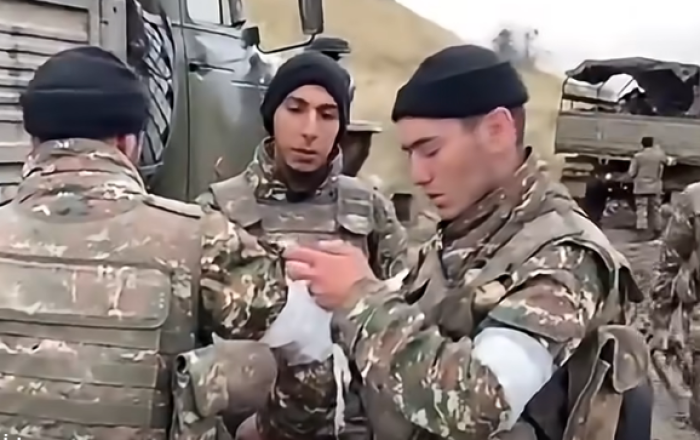 Qarabağ müharibəsindən yeni kadrlar yayıldı: Əksəriyyəti salamat qayıtmadı - Video