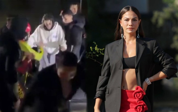 Demet Özdemir belə xilas olundu - Video