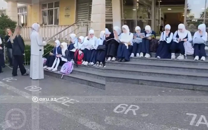 Məktəbdəki görüntülər həqiqəti ortaya qoyur: Müəllim nə üçün vahid geyim qaydasına əməl etməlidir? - Video