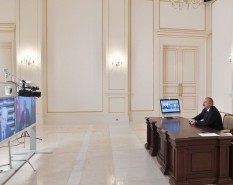 26 oktyabr 2020-ci il: Prezident İlham Əliyev İtaliyanın Rai-1 televiziya kanalına müsahibə verib -