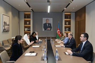 Ceyhun Bayramov Rəqəmsal Əməkdaşlıq Təşkilatının Baş katibi ilə görüşüb