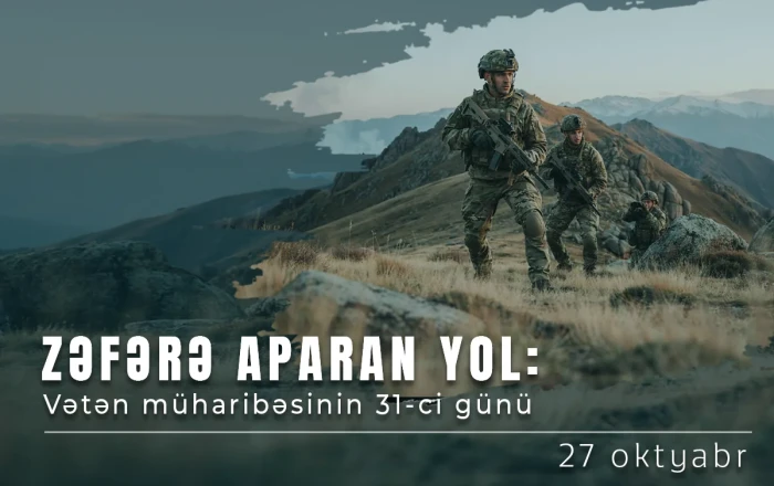 Vətən müharibəsinin 31-ci günü: Ermənistan Bərdədə terror törədir - Foto