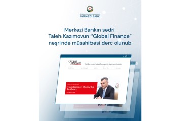 Central Bank Governor discusses Azerbaijan’s financial reforms in Global Finance interview