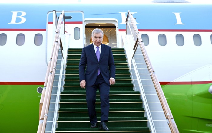 Mirziyoyev də Bakıdadır -