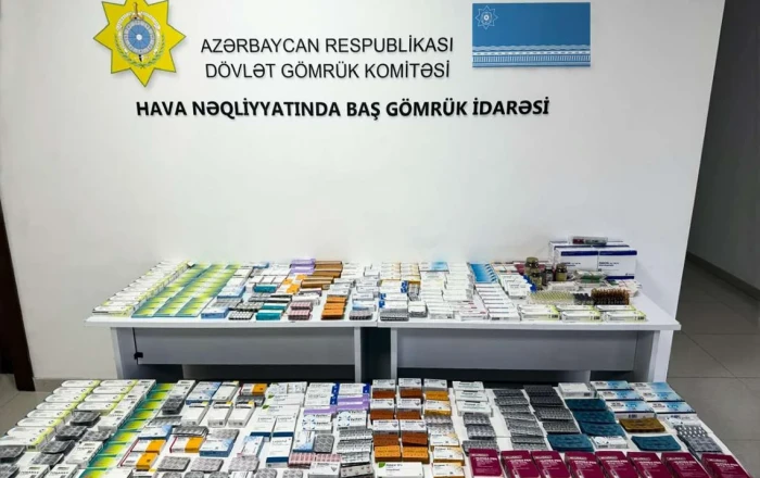 İstanbuldan Bakıya minlərlə dərmanı qanunsuz gətirmək istədi