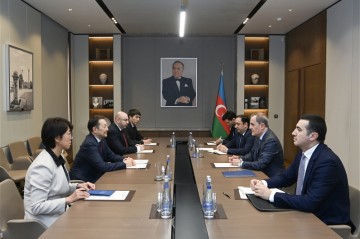 Джейхун Байрамов обсудил с генеральным секретарем СВМДА итоги VII саммита - ФОТО
