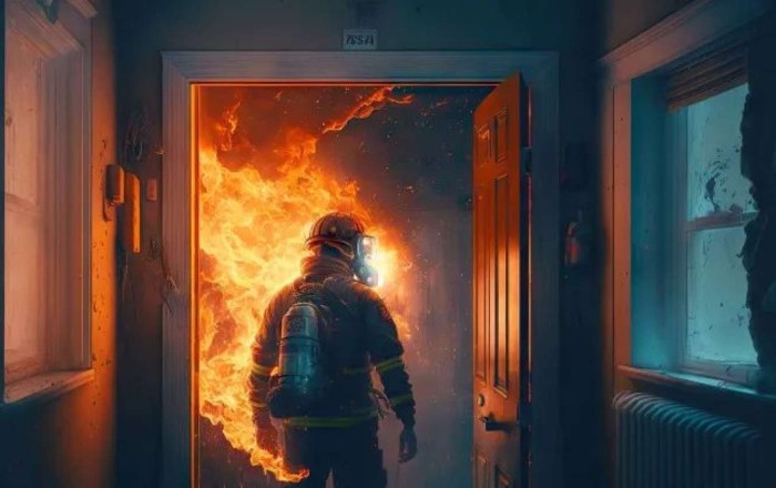 Tovuzda ev yandı: 45 yaşlı qadın öldü