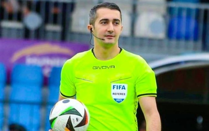 Azərbaycanlı hakimə UEFA-dan