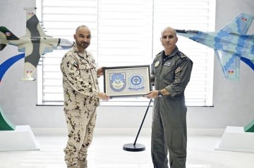 Azerbaijan and UAE Air Force Commanders meet