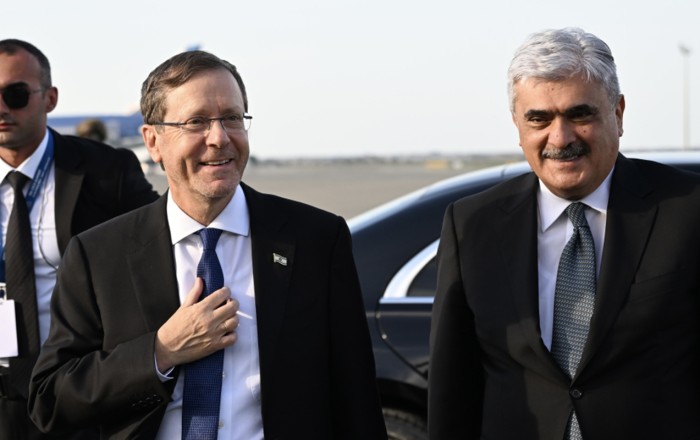 İsrail Prezidenti Azərbaycana gəldi -