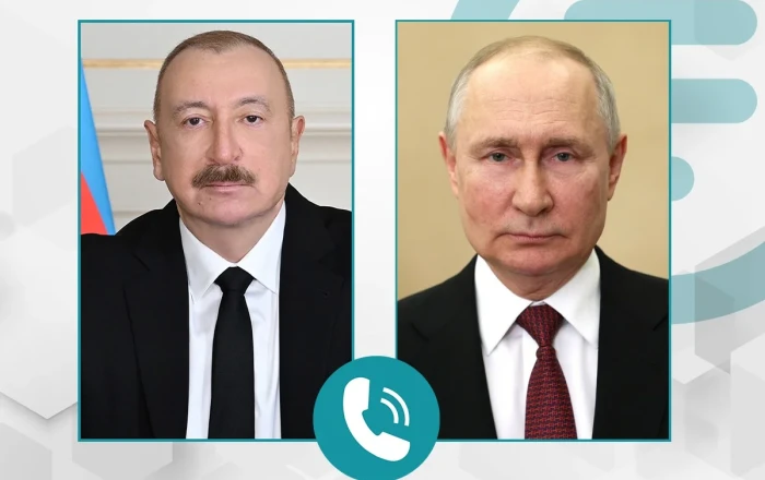 İlham Əliyev Vladimir Putinə zəng etdi