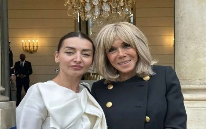 Leyla Abdullayeva Bricit Makronla görüşdü