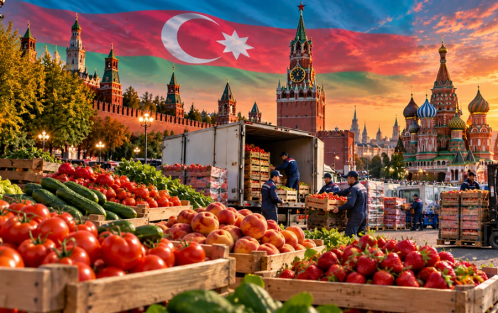 Rusiya bazarında Azərbaycan möhürü - Moskva buna sərvət xərcləyir