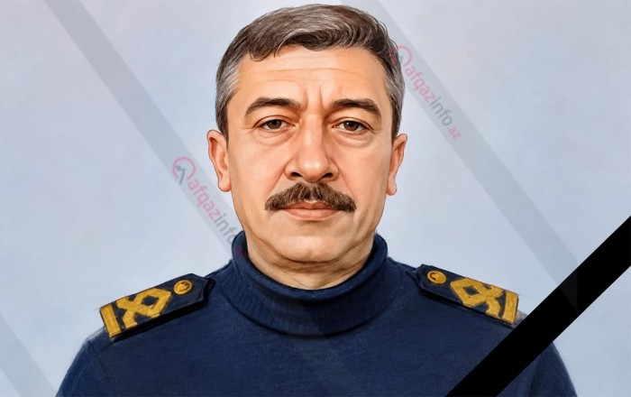 Gəmidə həlak olan Rüstəm Həsənov polkovnik imiş - Foto